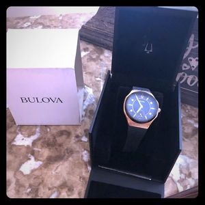 Bulova CURV WOMENS WATCH! With box !!!
